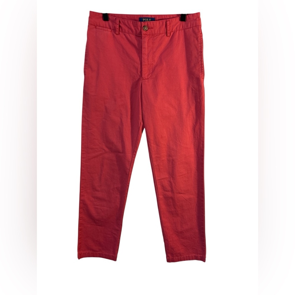 Polo Ralph Lauren Boys Dress Pants Chino Size 16 Watermelon Country Club Preppy